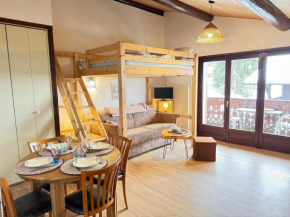 Studio idéal proche des pistes avec balcon et Wi-Fi, parking inclus - FR-1-623-364 Les Gets